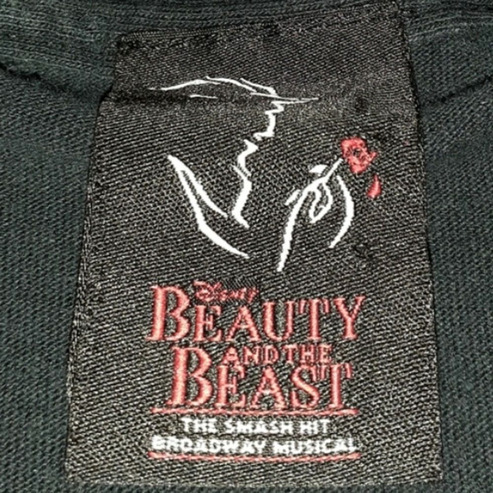 Disney Beauty And The Beast Vintage Shirt Tee Str… - image 3